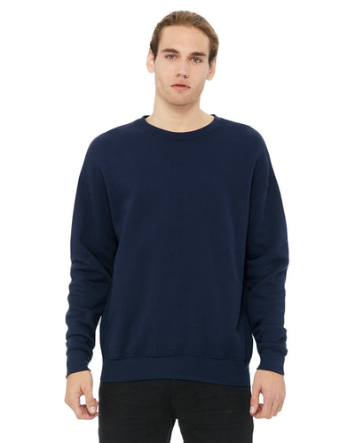 Bella + Canvas Navy 3945 sweatshirts with company logo