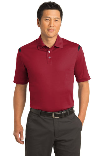 nike varsity red/black 402394 custom company polos