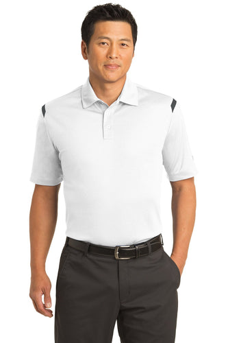 nike white/black 402394 custom company polos