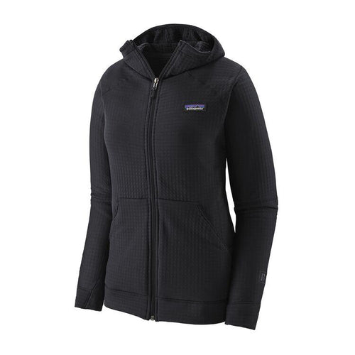 Patagonia Women's R1 Fleece Full-Zip Hoody 40095 Black