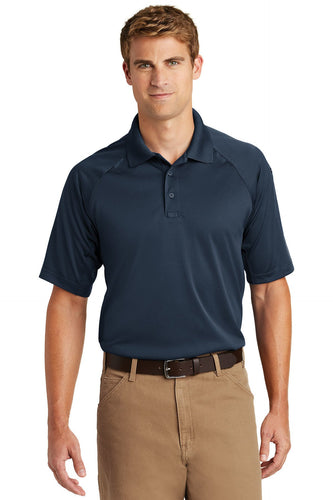 CornerStone Dark Navy CS410 embroidered polo shirts for business