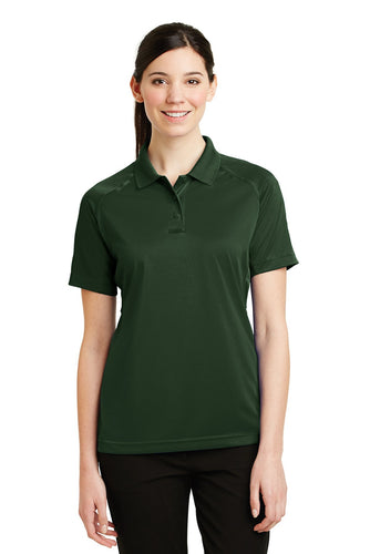 CornerStone Dark Green CS411 polo shirts custom logo