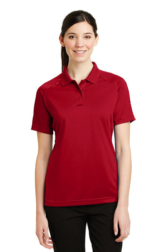 CornerStone Red CS411 polo shirts custom logo
