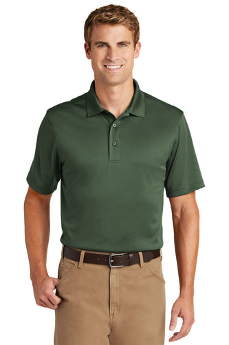 CornerStone Dark Green CS412 company polo shirts embroidered