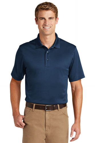 CornerStone Regatta Blue CS412 company polo shirts embroidered