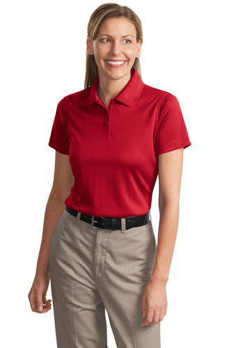 CornerStone Red CS413 polo shirts custom logo