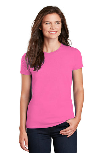 gildan ladies ultra cotton t shirt 2000l safety pink