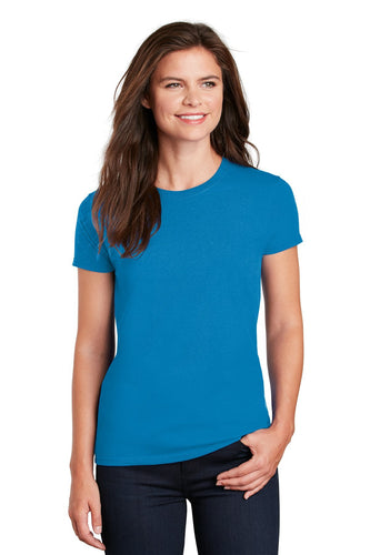 gildan ladies ultra cotton t shirt 2000l sapphire