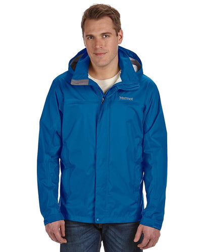 Marmot Blue Sapphire 41200 jackets with company logo