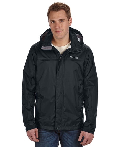 Marmot Black 41200 jackets with company logo