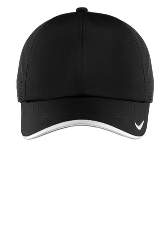 nike dri-fit swoosh perforated cap 429467 black
