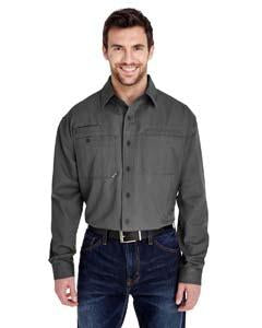 dri duck_4342_grey_company_logo_button downs
