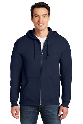 Gildan Navy 18600 custom embroidery sweatshirts
