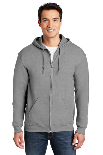 Gildan Sports Grey 18600 custom embroidery sweatshirts
