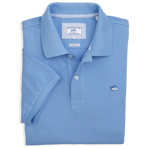 Southern Tide Men's Skipjack Polo 1507 Ocean Channel