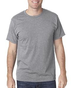 bayside_5010_heather grey_company_logo_t-shirts