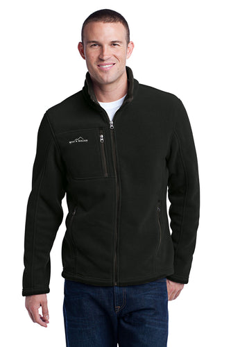 Eddie Bauer Black EB200 embroidered jackets for business