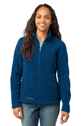 Eddie Bauer Deep Sea Blue EB201 embroidered jackets for business