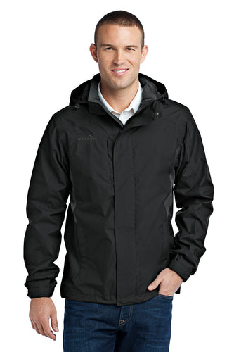 Eddie Bauer Black/Steel Grey EB550 company embroidered jackets