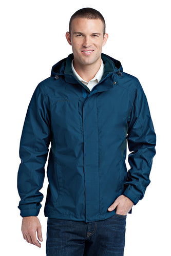 Eddie Bauer Deep Sea Blue/Dark Adriatic EB550 company embroidered jackets