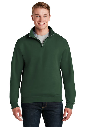 Jerzees Forest Green 995M custom embroidery sweatshirts