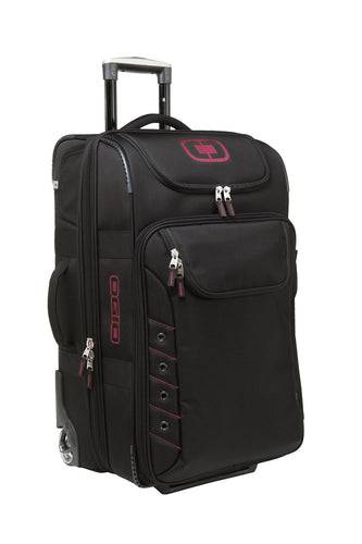 ogio canberra 26 travel bag 413006 black signal red