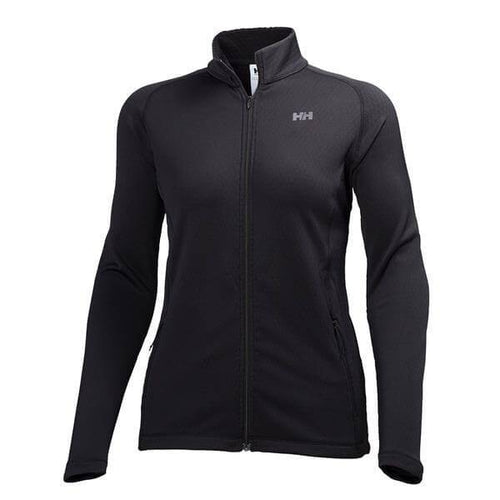 Helly Hansen Women's Vertex Full-Zip Stretch Midlayer 51745 Black