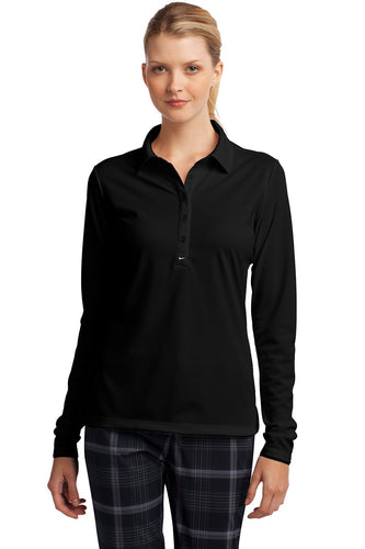 nike black 545322 custom polo shirts dri fit