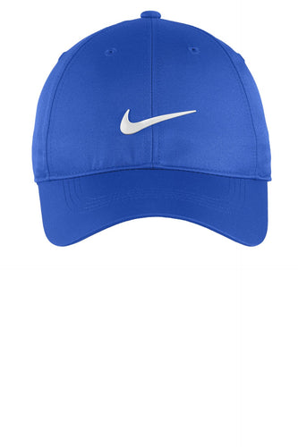 nike dri-fit swoosh front cap 548533 game royal/ white