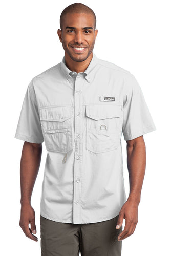 Eddie Bauer White EB608 order embroidered polo shirts