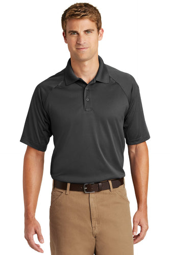 CornerStone Charcoal TLCS410 polo custom shirts