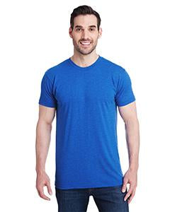bayside_5710_tri royal blue_company_logo_t-shirts