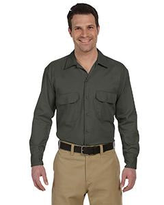 Dickies Olive Green 574T  custom embroidered shirts