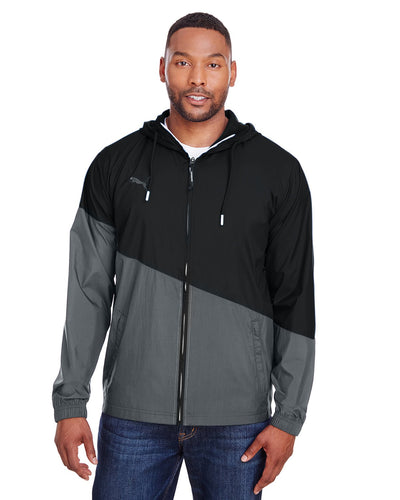 Puma Pma Blk/ Qut Shd 582009 company logo jackets