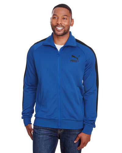Puma Glxy Blue/ P Blk 582364 jackets with company logo