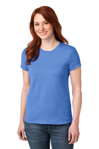 gildan ladies gildan performance t shirt 42000l carolina blue