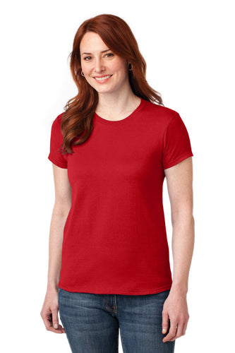 gildan ladies gildan performance t shirt 42000l red