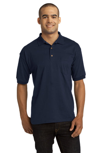 Gildan Navy 8900 custom dri fit polo shirts