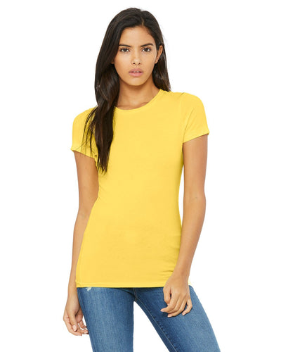 bella + canvas ladies the favorite t-shirt 6004 yellow