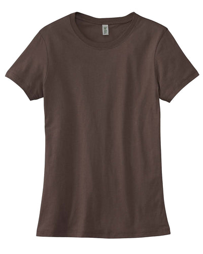 bella + canvas ladies the favorite t-shirt 6004 brown
