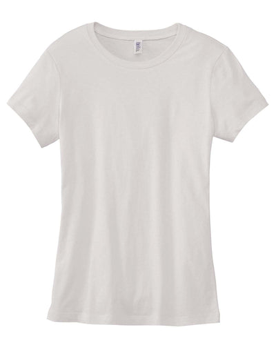 bella + canvas ladies the favorite t-shirt 6004 silver