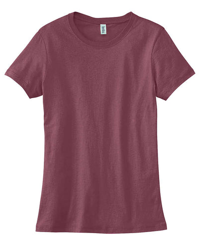 bella + canvas ladies the favorite t-shirt 6004 maroon