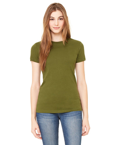 bella + canvas ladies the favorite t-shirt 6004 olive