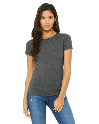 bella + canvas ladies the favorite t-shirt 6004 deep heather