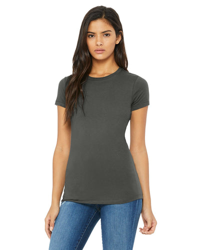 bella + canvas ladies the favorite t-shirt 6004 asphalt