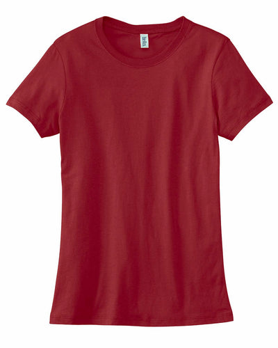 bella + canvas ladies the favorite t-shirt 6004 cardinal