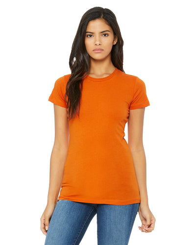 bella + canvas ladies the favorite t-shirt 6004 orange