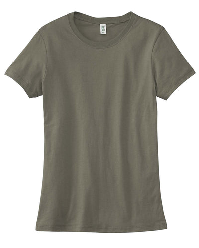 bella + canvas ladies the favorite t-shirt 6004 army