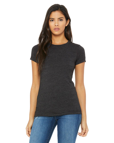 bella + canvas ladies the favorite t-shirt 6004 drk grey heather