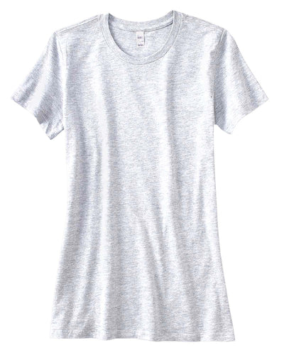 bella + canvas ladies the favorite t-shirt 6004 ash